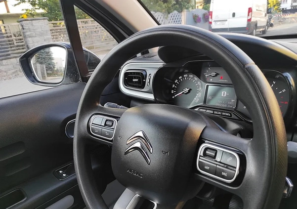 Citroen C3 cena 49900 przebieg: 80000, rok produkcji 2020 z Lipno małe 667